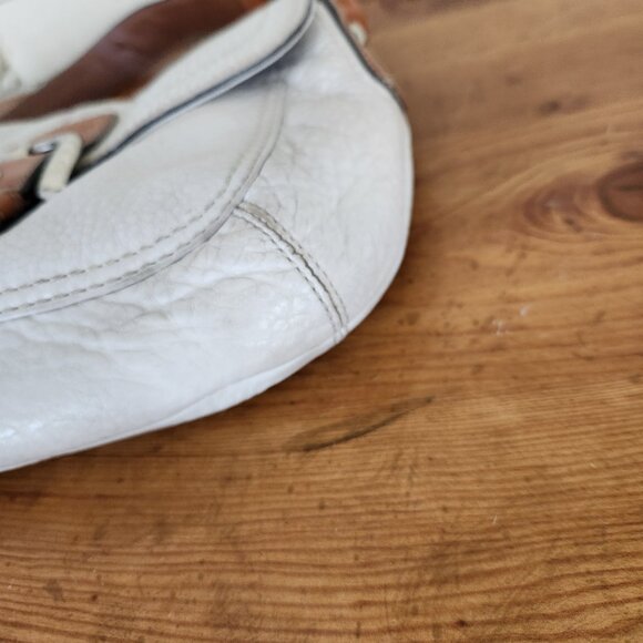 Coach Cream Leather Soho Shoulder Bag Tote Purse - Picture 6 of 11